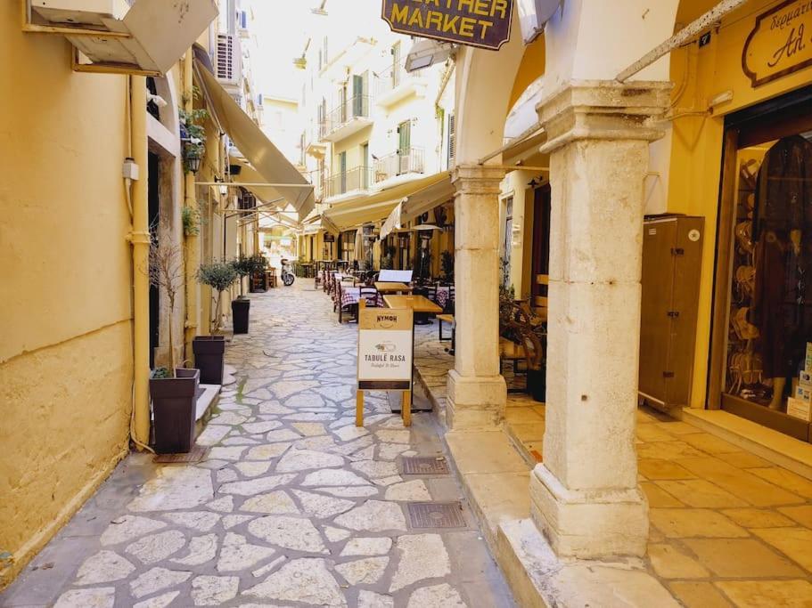 Mary'S Bright Apartment - Corfu Old Town Luaran gambar